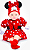 Boneca Minnie - Classic Dolls - Recem Nascido Roma - Imagem 1