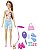 Barbie Articulada Bem Estar Dia De Spa Beach Tennis Hkt91 - Imagem 2