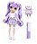 Boneca Articulada com Acessórios - Rainbow High - Violet Willow - Mga - Imagem 2