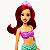 Boneca Mattel Disney - Ariel Sereia com Cauda Rosa Articulada JHL55 - Imagem 2