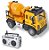 Caminhão de Controle Remoto Betoneira Truck Engenharia Com Luz - YP Toys - Imagem 1
