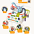 Pista Interativa Infantil Aventura Dinossauro Pré-histórica Sem Pilhas Presente interativo - Zoop Toys - Imagem 2