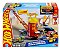Pista Com Carrinho Hot Wheels - Super Quartel Dos Bombeiros - Mattel - Imagem 1
