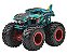 Pack 2 Monster Trucks Hot wheels - Tiger Shark Vs Mega Wrex - Imagem 3