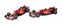 Pack 2 Carros Formula 1 Ferrari Sf 24 Burago - Imagem 2