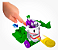 Imaginext Head Shifters The Joker & Jokermóvel - Mattel - Imagem 2