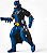 Boneco DC Batman Azul Com Sobretudo Preto Articulado 30cm - Sunny - Imagem 2