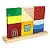 Blocos De Montar Madeira Infantil Educativo Encaixe Vertical - Imagem 1