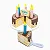 BOLO DE ANIVERSÁRIO FATIADO DE CHOCOLATE - NEW ART - Imagem 1