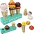 Kit Sorvete de Madeira Infantil 12pcs Coleção Comidinha New Art - Imagem 1