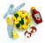 Kit Macarronada Refeição Brinquedo em Madeira - New Art Toys - Imagem 2