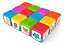 Brinquedo Educativo Baby Blocks Com Textura Tateti - Imagem 3