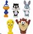 Dedoches Looney Tunes 5 Fantoches Miniaturas Para Brincar - Lider Brinquedos - Imagem 3