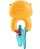 Fisher Price Chocalho Safari e Mordedor Lontra - Mattel - Imagem 2