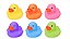 Hora do Banho (patinhos coloridos) – Zoop Toys - Imagem 1
