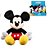 Pelúcia Mickey Mouse Com Luz 20 Cm Br2201 Multikids - Imagem 1