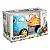 Brinquedo Escavadeira Infantil Turbo Truck Azul/Laranja Maral - Imagem 1