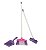 Brinquedo Kit Limpeza Infantil Rosa - Tateti - Imagem 1