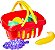 Brincando De Casinha Cesta De Frutas cor sortido - Braskit - Imagem 3