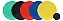 Bocha De Praia 12 Discos E 1 Bolim Cores Sortidas - Imagem 2