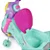 Triciclo Infantil Avespa Pink Com Pedal Menina - Maral - Imagem 3