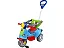 Triciclo Infantil Avespa Carrinho De Passeio Com Empurrador Colorido - Imagem 1