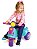 Triciclo Infantil de Passeio e Pedal Com Empurrador Avespa Rosa Maral - Imagem 1