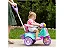 Triciclo Infantil de Passeio e Pedal Com Empurrador Avespa Rosa Maral - Imagem 2