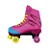 Patins Roller Skate Ajustável 4 Rodas Fenix Rosa (tam 39-42) - Imagem 2