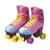 Patins Roller Skate Ajustável 4 Rodas Fenix Rosa (tam 39-42) - Imagem 1