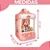 Maquina de diversao zoop toys pega pelúcia - rosa - Imagem 3