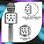Microfone Bluetooth Infantil Sem Fio Prata Zoop Toys Com Caixa de Som - Imagem 3