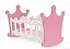 Berço em Madeira Boneca Infantil Princesas - Junges - Imagem 2