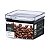 Pote hermético quadrado 480 ml - Imagem 1