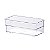 Organizador Diamond 15 x 7,5 x 5,2 cm cristal - Imagem 2