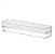 Organizador Diamond 30 x 7,5 x 5,2 cm cristal - Imagem 1