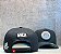 Boné 143H V8 Aba Curva Preto, Azul e Faxiamento - Imagem 4