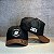 Boné TRUDFS Aba Curva Tela Preto Camurça Marrom Ranch - Imagem 3
