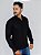 Social Super Slim Fit Em Linho Preta - Imagem 1