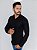 Social Super Slim Fit Em Linho Preta - Imagem 4