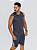 Conjunto Masculino Regata Fitness Cinza - Imagem 3