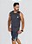 Conjunto Masculino Regata Fitness Cinza - Imagem 1