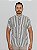 Camisa Gola Padre Listras Chubo em linho - Imagem 2