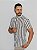 Camisa Gola Padre Listras Chubo em linho - Imagem 1