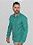 Social Super Slim Fit Estampa Furta cor Verde - Imagem 3