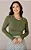 Blusa Claudia em malha canelada Tata Martello - Imagem 1