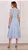 Vestido Melina em crepe listrado Puro Sharmy - Imagem 2