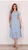 Vestido Melina em crepe listrado Puro Sharmy - Imagem 1