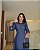 Vestido Sandra jeans chambray longo com botões frontais - Imagem 2