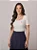 Blusa Melanie em Viscose Canelada Tata Martello - Imagem 1